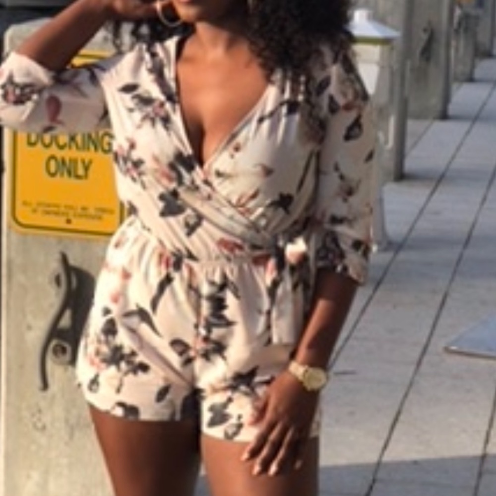 Floral Romper